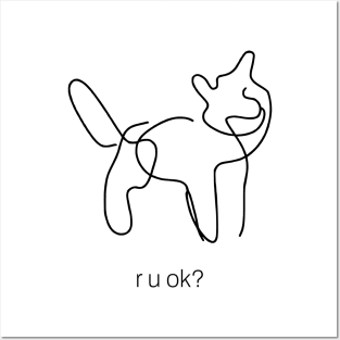 r u ok Posters and Art